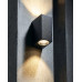 Вуличний світильник Azzardo AZ4268 Rimini Square GU10 2x35W IP54 чорний Вуличний світильник Azzardo AZ4268 Rimini Square GU10 2x35W IP54 чорний