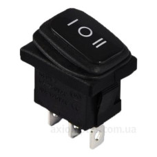 Перекидний перемикач TNSy KCD1-2-103W B/B IP65 чорний (TNSy5500697)