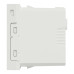 Розетка Schneider Unica NEW біла USB тип A+C 12 Вт 1 мод ( NU301618 )