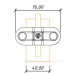 З'єднувач Leo Lightman Duos Ø8 StZn (210011)