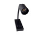 Світильник настінний Violux SNAKE USB+Type-C 5W 4200K 250Lm IP20 чорний ( 552101 )