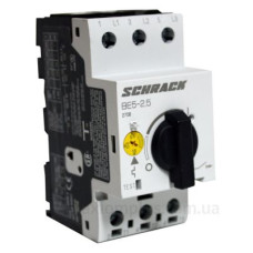 Автомат захисту двигуна Schrack BE502500 1,6-2,5А 3P Автомат захисту двигуна Schrack BE502500 1,6-2,5А 3P