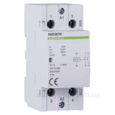 Модульний контактор NOARK Ex9CH40 20 220В 40А 2NO (102416) Модульний контактор NOARK Ex9CH40 20 220В 40А 2NO (102416)