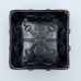 Коробка розподільча PLANK 100х100х50 чорна IB006 IP55 ( PLK6506550 )