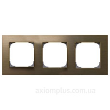 Трипостова рамка ABB Sky 8573 OE (золото) Трипостова рамка ABB Sky 8573 OE (золото)