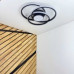 Світильник LED smart FORSAGE+пульт круг 100W 3000-5000K IP20 чорний ( 220765 )