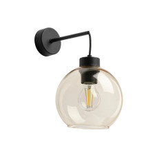 Бра, настінний світильник TK Lighting 4135 Cubus E27 1x15W IP20 чорний