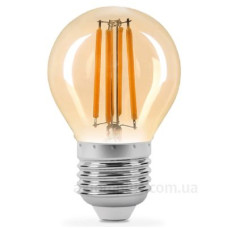 Світлодіодна лампа філаментна Titanum Filament G45 E27 4Вт 2200K (TLFG4504272A) бронза