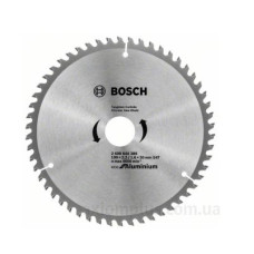 Пильний диск Bosch ECO ALU/Multi 190x30мм 54T Пильний диск Bosch ECO ALU/Multi 190x30мм 54T