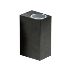 Вуличний світильник Azzardo AZ4268 Rimini Square GU10 2x35W IP54 чорний Вуличний світильник Azzardo AZ4268 Rimini Square GU10 2x35W IP54 чорний
