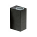Вуличний світильник Azzardo AZ4268 Rimini Square GU10 2x35W IP54 чорний Вуличний світильник Azzardo AZ4268 Rimini Square GU10 2x35W IP54 чорний