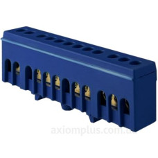 Нульова шина Promfactor FMD812BL на 12 отворів 6x9мм²