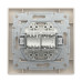 Розетка Schneider Asfora кремова комп'ютерна RJ45 Cat.6 2-на з рамкою ( EPH4800123 )