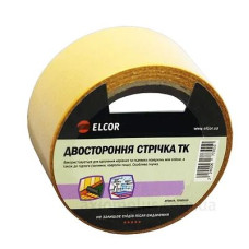 Двостороння стрічка Elcor 40206774 TEFB5003 на тканинній основі 50мм (3м) Двостороння стрічка Elcor 40206774 TEFB5003 на тканинній основі 50мм (3м)