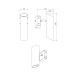 Бра, настінний світильник Pikart 32650-5 VL Sconce GU10 1x60W IP20 чорний