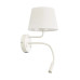 Бра, настінний світильник TK Lighting 10204 Maja E27+G9 1+1x15W+8W IP20 білий