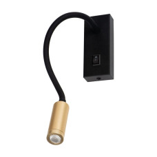 Бра, настінний світильник Kanlux 32519 Tonil LED 1x3.3W 3000K 145Lm IP20 золотий