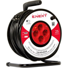 Котушка з ручкою Enext e.es.roll.4.25.zb 2Р+PЕ Котушка з ручкою Enext e.es.roll.4.25.zb 2Р+PЕ