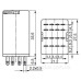 Електромеханічне реле ETI 002473006 ERM4-024DC 4p