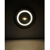 Світильник для підсвітки сходів/коридору Goldlux 313683 Q2 LED 1x3W 4000K 20Lm IP44 графітовий