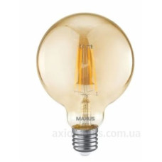 Філаментна світлодіодна лампа Maxus G95 FM 220Вт E27 Golden (1-MFM-7095)