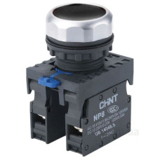 Кнопка Chint NP8-11BN/2 1NO+1NC чорна IP65 (667112) Кнопка Chint NP8-11BN/2 1NO+1NC чорна IP65 (667112)