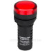 Червоний LED індикатор Schrack BZ501215B 230В AC (моноблок B)