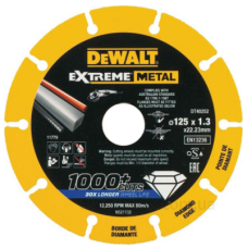 Алмазний диск по металу DeWALT DT40252 Ø 125х1, 3х22, 2мм Алмазний диск по металу DeWALT DT40252 Ø 125х1, 3х22, 2мм