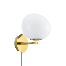 Бра, настінний світильник Nordlux 2320321035 Shapes E14 1x25W IP20 латунний