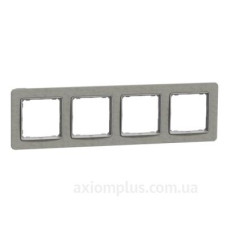 Рамка чотиримісна Schneider Electric Sedna Elements бетон SDD390804