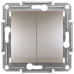 Двоклавішний кнопковий вимикач Schneider Electric Asfora EPH1100169 (бронза)