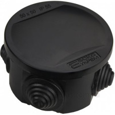 Розподільча коробка Аско-Укрем UAtmo Jet Black 50*50 Розподільча коробка Аско-Укрем UAtmo Jet Black 50*50
