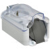 Накладна розетка двомісна з кришкою ETI PRE-2PC IP44 (4481021)