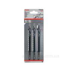 Лобзикові пилки Bosch T344D (3шт)