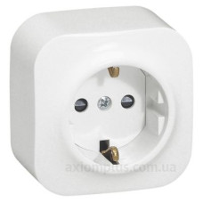 Розетка 2К+З Legrand Forix біла