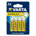 Батарейка сольова Varta Superlife AA (блістер 4шт)