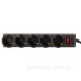 Фільтр мережі LogicPower LP9585 LP-X5 5м Black