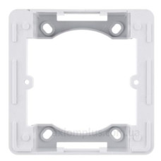 Адаптер Hager WL5810 Lumina-Intense 1Х з/в (білий) Адаптер Hager WL5810 Lumina-Intense 1Х з/в (білий)