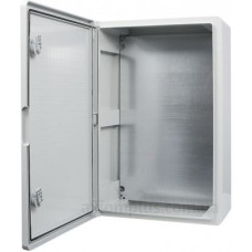 Ударостійкий корпус з АБС-пластику Аско-Укрем UBox 400x600x200мм (непрозорі дверцята)