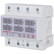 Реле контроля фаз E.Next e.control.v16 63А 3 NO з індикацією (p0690026) Реле контроля фаз E.Next e.control.v16 63А 3 NO з індикацією (p0690026)