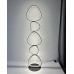 Торшер Goldlux 334084 Petra LED 1x48W 4000K 7400Lm IP20 чорний