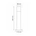 Вуличний світильник Goldlux 315977 Dallas E27 1x12W IP44 GR