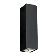 Вуличний LED світильник Nowodvorski Lens 2x2W 3000K 40Lm IP54 чорний ( 9112 )