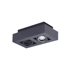 Точковий світильник Azzardo AZ4435 Nikea GU10 2x50W IP20 чорний