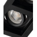 Точковий світильник Kanlux 38368 Aret GU10/GU5.3 2x10W IP20 чорний