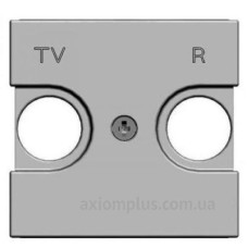 TV+R накладка ABB Zenit N2250.8 PL 2М (срібло) TV+R накладка ABB Zenit N2250.8 PL 2М (срібло)
