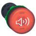 Дзвінок Schneider Electric XB5KS2B4 24В з підсвічуванням (червоний)