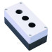 Корпус кнопкового поста CNC LAY5-3 3 місця IP10 білий (Б00030662)