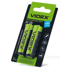 Сольова батарея Videx LR6 AA (LR6/AA 2pcs SB) 2 шт Сольова батарея Videx LR6 AA (LR6/AA 2pcs SB) 2 шт