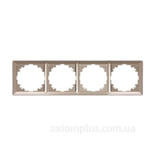 Рамка 4-містна E.Next e.lux.10084L.4.fr.nickel нікель (ins0040059) Рамка 4-містна E.Next e.lux.10084L.4.fr.nickel нікель (ins0040059)